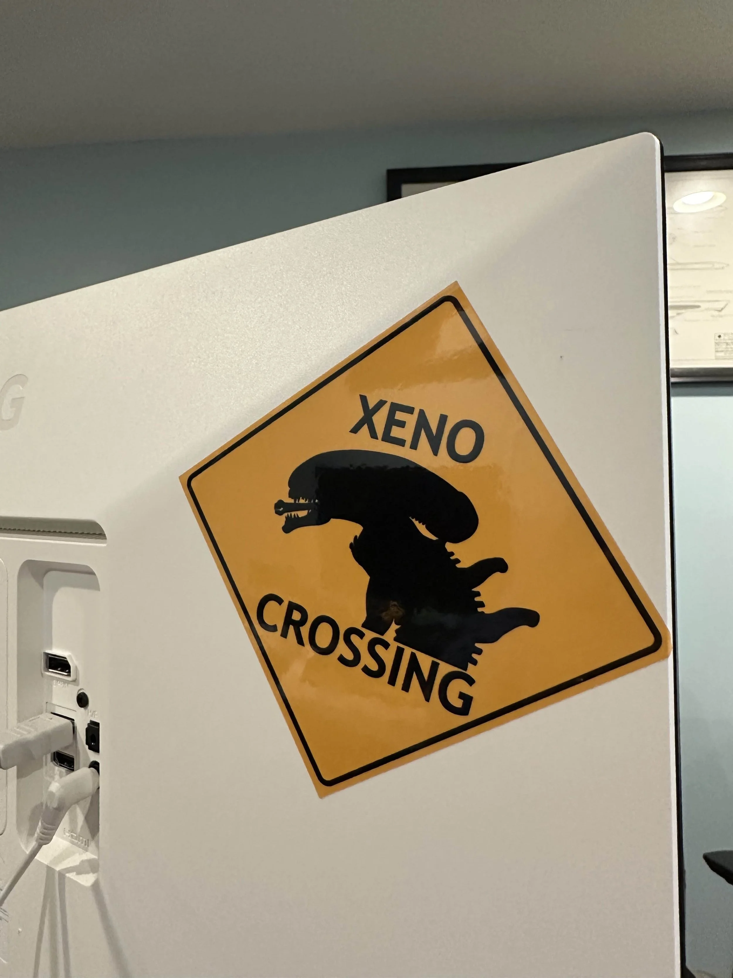 Alien Xenomorph sticker — Deosil Designs - Tarot & More!
